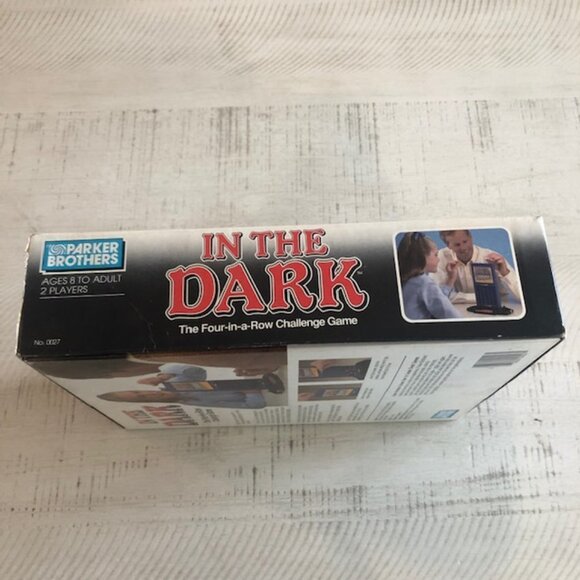 Vintage 1989 Parker Brothers In The Dark The Four in the Row Challenge Game - Picture 4 of 9